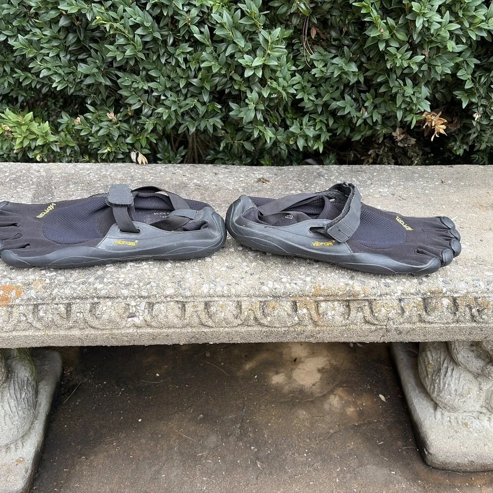 Vibram FiveFingers M148 YLK Men 45 Barefoot Running Shoes Minimalist Great Cond!